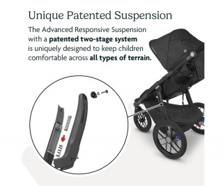Uppababy kolica Ridge, black
