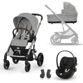 Cybex trio sistem Balios S Lux onebox, Stone Grey 