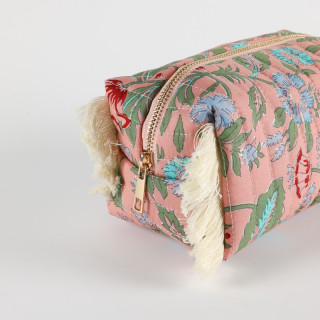 Be Cute neseser sa resama, roze 21x11x9cm 