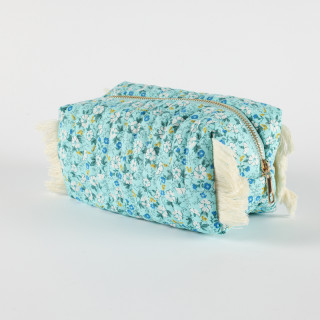 Be Cute neseser sa resama, plavi 21x11x9cm 