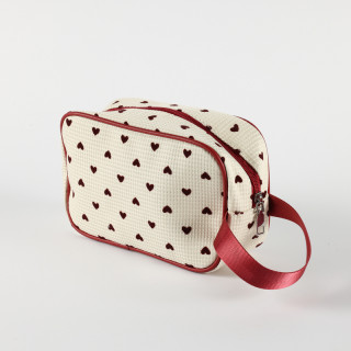 Be Cute neseser sa srcima, 21x8x13cm 