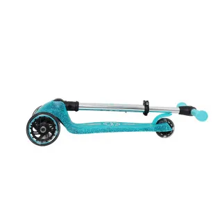 Cute&Cool svetleći sklopivi trotinet Galaxy Green 
