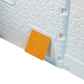 Dolu kućica za dvorište, bež 