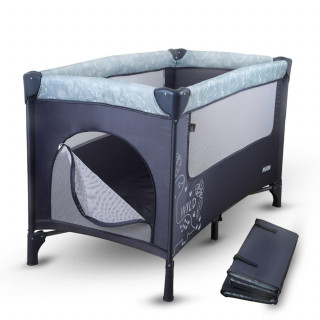 Jungle Prenosivi krevetić Moon Plavi 