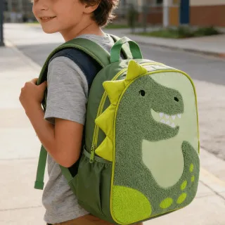 Cute&Cool ranac za decu, dino zeleni 