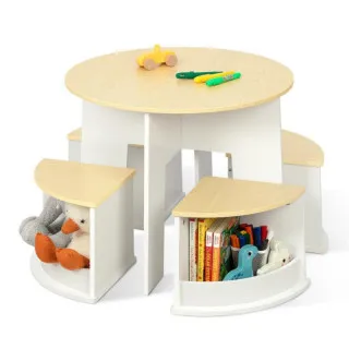 Cute&cool HOME drveni sto i stolice 