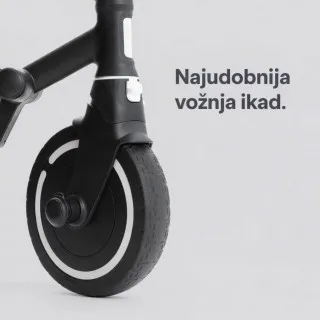 Smarttrike tricikl Wonder Max Jet Black 