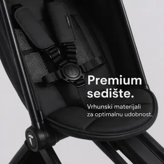 Smarttrike tricikl Wonder Max Jet Black 