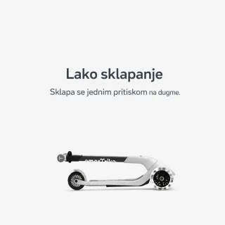 Smarttrike Xtend Mini trotinet 4u1 bela 