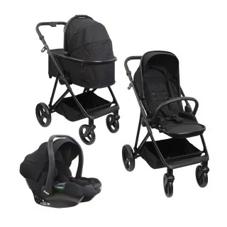 Puerri trio sistem Auretta, Black 
