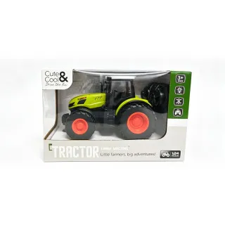 Cute&Cool traktor RC 1:24, zeleni 