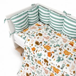 Baby Textil punjena posteljina Dino družina, 6/1 