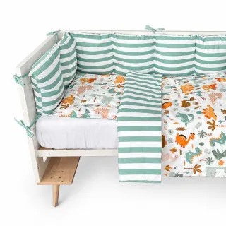 Baby Textil punjena posteljina Dino družina, 6/1 