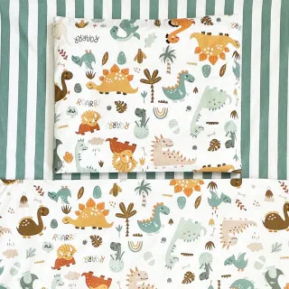 Baby Textil posteljina Dino družina 3/1, 80x120cm 