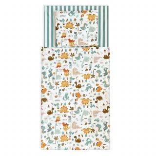 Baby Textil posteljina Dino družina 3/1, 80x120cm 
