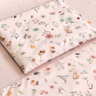 Baby Textil posteljina Cvetna družina 3/1 80x120cm 