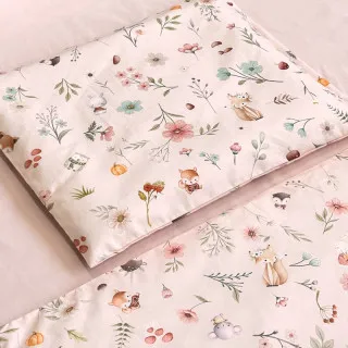 Baby Textil posteljina Cvetna družina 3/1 80x120cm 