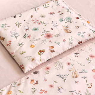 Baby Textil jastučnica Cvetna družina, 40x60cm 