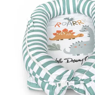 Baby Textil gnezdo Dino družina 