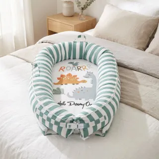 Baby Textil gnezdo Dino družina 