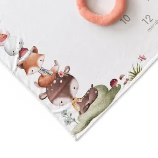 Baby Textil podloga za slikanje Cvetna družina 