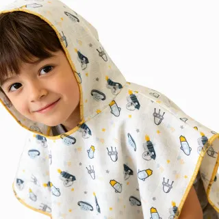 Baby Textil pončo za plažu Astronaut 