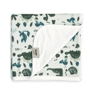 Baby Textil prekrivač Dino družina, 80x90cm 