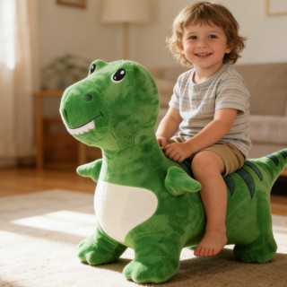 Cute&Cool igračka za skakanje plišani dinosaurus 