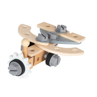 Cute&Cool drvena igračka radionica sa alatom siva 