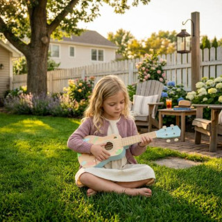 Cute&Cool drvena igračka gitara 
