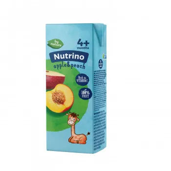 Nutrino sokić jabuka i breskva 200ml 