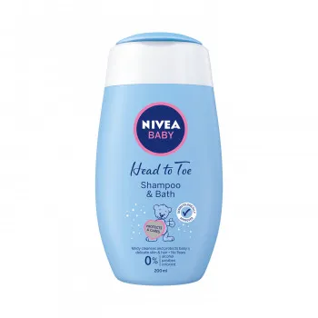 Nivea baby šampon i kupka 200ml 