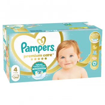 Pampers pelene premium care mega box 4 maxi 9-14kg 104kom 