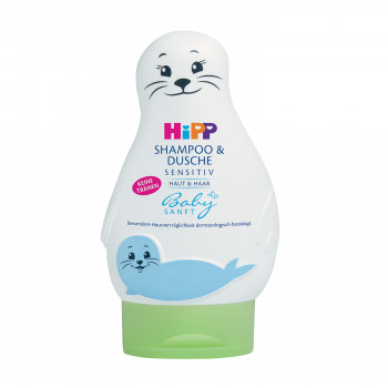 Hipp babysanft šampon i gel za kupanje foka 200ml 