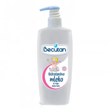 Becutan baby mlijeko za tijelo sa pumpicom 400ml 