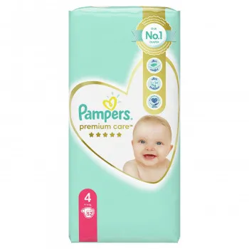 Pampers pelene premium VP 4 maxi 8-14kg 52kom 