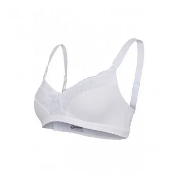 Carriwell Grudnjak za dojilje sa čipkom,boja-bela,veličina 1 