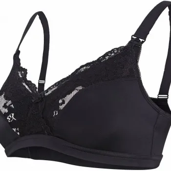 Carriwell Grudnjak za dojilje sa cipkom,boja-crna,velicina 1 