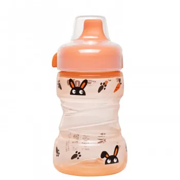 Nip trening fl.tvrd pisak Bunny no spill 260ml 9m+ 