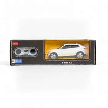 Rastar igračka RC automobil BMW X6 1:24 -crv, bel 