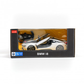 Rastar RC BMW i8 1:14 - bijel, crn 