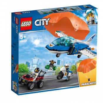 Lego City Sky Police Parachute Arrest 