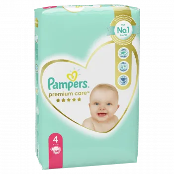 Pampers pelene premium JP 4 maxi 8-14kg 68kom 