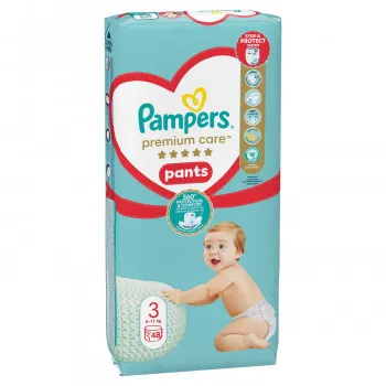 Pampers pants premium VP 3 midi 6-11kg 48kom 