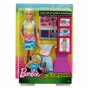 Barbie sa pečatima za odjeću 
