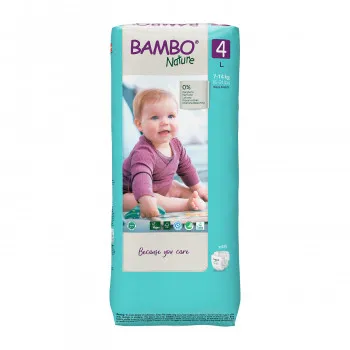 Bambo pelene Nature 4 maxi 7-14kg 48kom 