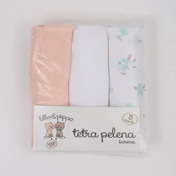 Lillo&Pippo tetra pelena cvijet 3u1 