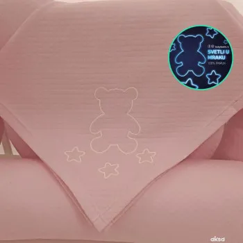 Baby Textil prekrivač Pepito,roze 