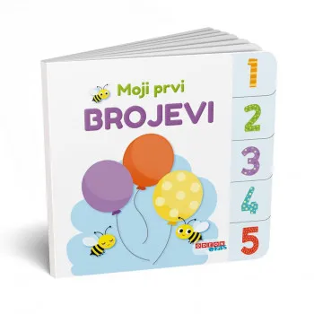 Bebina prva knjiga Moji prvi brojevi 