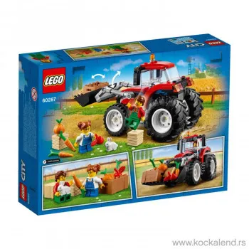 Lego City tractor 